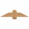 Ekena Millwork Eugene Smooth Timber Gable Bracket, Western Red Cedar, 36"W x 9"H x 1 1/2"D x 5 1/2"F, 6/12 Pitch GBW036X09X0206EUG00SWR - alternate 1